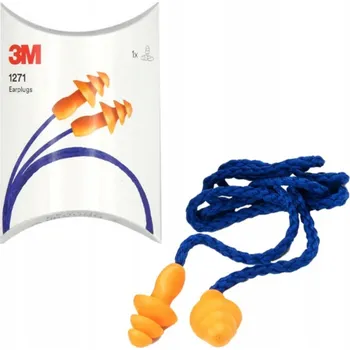 Špunt do uší Špunty do uší opakovaně použitelné 3M 1271 s pouzdrem
