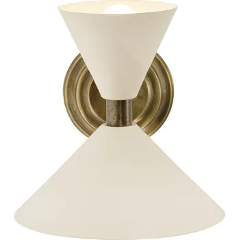 Nástěnné svítidlo Mosazná nástěnná lampa GOBLET