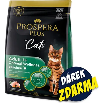 Krmivo Prospera Plus Adult 1+ Chicken Optimal Wellness 2kg + Konzerva ZDARMA-KS