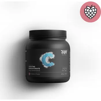 Kreatin Kreatin Monohydrát Malina 500g RAW NUTRITION CREATINE PRÁŠEK