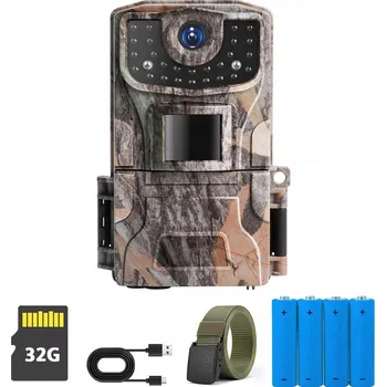 Bezpečnostní kamera FOTOPAST IR 840nm LOVEČECKÁ LESNÍ KAMERA HD 36Mpx Paměťová karta 32 GB