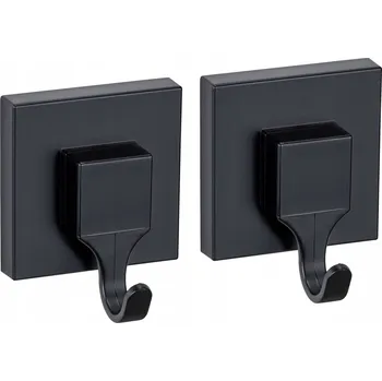 Věšák Háček bez vrtání Wenko černý