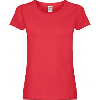 Dámské tričko Dámské tričko s kulatý výstřihem Fruit of the Loom, velikost XS
