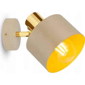 Nástěnné svítidlo Nástěnné svítidlo Luxolar béžové, zlaté E27 60 W