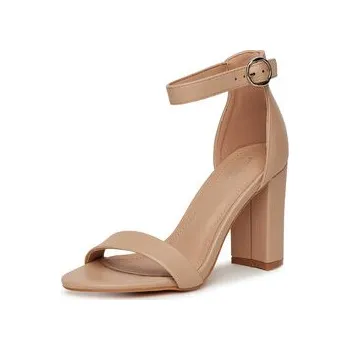 Dámské sandále Sandály DeeZee E3611-1 Béžová 38