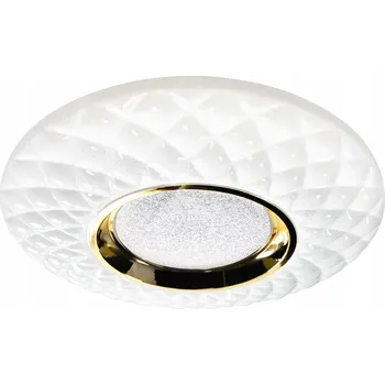 Stropní Svítidlo Milagro kulatý bílá/žlutá proměnná barva světla 50 cm x 7 cm