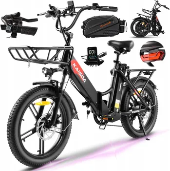 Elektrokolo Skládací městské elektrokolo pro muže/ženy KAISDA K201, 350W, 20,8AH PL