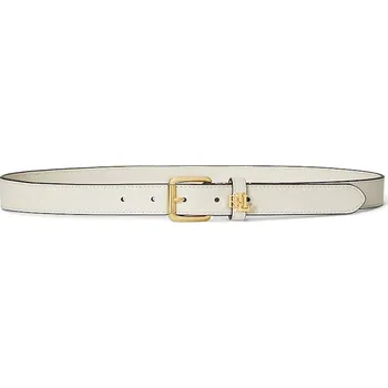 Opasek Kožený pásek Lauren Ralph Lauren 412968763 bílá 00A, vel. XL