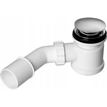 Sifon Sprchový sifon klik-klak - chrom - čištění shora HC26CLCP McAlpine