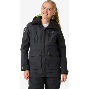 DECATHLON Dámská jachtařská nepromokavá bunda Sailing 500 2XL ŠEDÁ