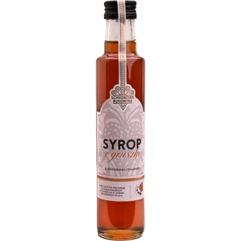 Sirup Zimní hruškový sirup s hřebíčkem a skořicí 250ml - Schronisko Bukowina