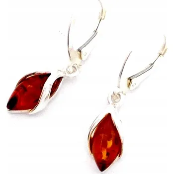 Náušnice NÁUŠNICE S JANTAROM