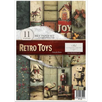Obraz Rýžový papír – kreativní sada RP092 Retro Toys
