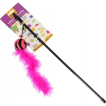 Hračka pro kočku Hračka pro kočky pro kočky Dingo míček s ocáskem
