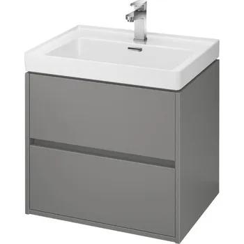 Nábytek CERSANIT - SET B109 CREA 60, šedá matná (skříňka+umyvadlo) S801-283