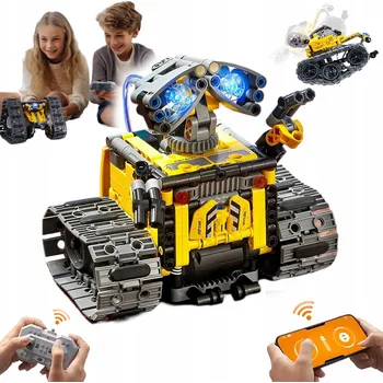 ostatní stavebnice HRAČKA EDUKATIVNÍ STAVEBNICE ROBOTŮ S APLIKACÍ PRO DĚTI 560 DÍLKŮ
