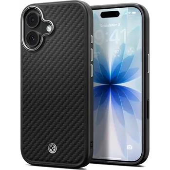 Pouzdro na mobilní telefon Zadní Kryt Spigen pro Apple iPhone 17 stříbrný