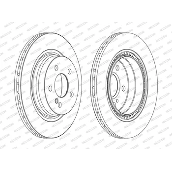 Auto-moto Brzdový kotouč FERODO DDF1700C