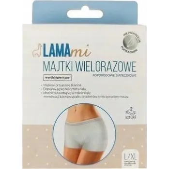 Kalhotky Poporodní kalhotky opakovaně použitelné LAMAmi L/XL síťované