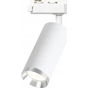 Bodové svítidlo Svítidlo do lišty Mica Track Bílá + Chrom 1xGU10