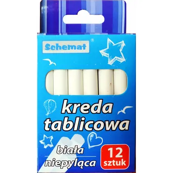Schemat Křída na tabuli 12 ks