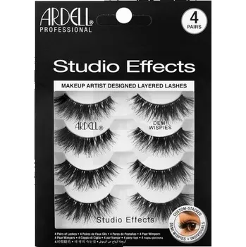 Umělé řasy Ardell Studio Effects Demi Wispies Umělé řasy na pásku 4-Pack