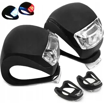 Cyklosvítilna Osvětlení na kolo, 2 ks světel "žabka"