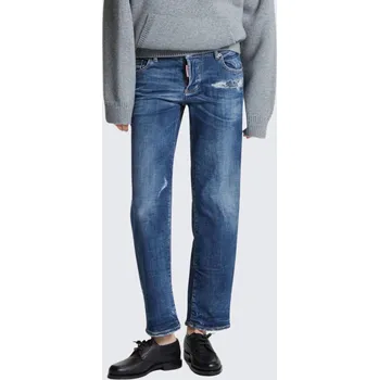 Dámské džíny Dámské džíny DSQUARED2 JENNA S75LB1096 modré Velikost: 36