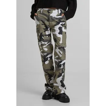 Dámské kalhoty Urban Classics Dámské kalhoty Omniouse maskáčová 33