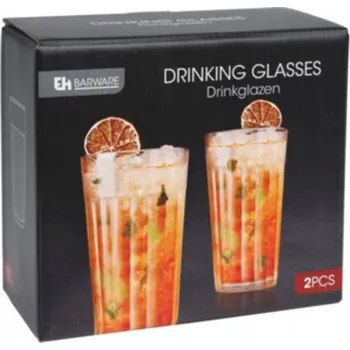 Sklenice Sklenice na nápoje Exellent Houseware 350 ml 2 ks