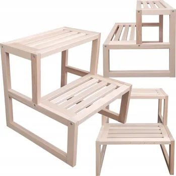 Taburet Taburet z buku, 40 cm