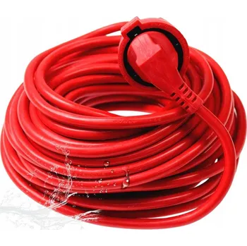 Napájecí kabel PRODLUŽOVACÍ KABEL 20 METRŮ PRO SEKAČKU, ELEKTRICKÉ NÁŘADÍ A VYSAVAČ