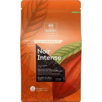 Černé kakao Callebaut Noir Intense 1 kg – intenzivní čerň