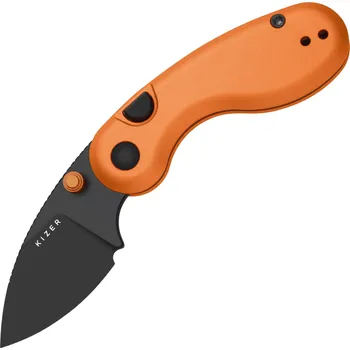 kapesní nůž Kizer Microbe 14C28N, Black PVD Coating, Aluminum V2742A3