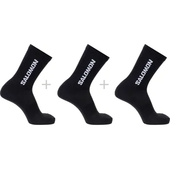 Pánská móda Salomon Everyday Lite Crew 3-Pack LC2911400 - black 45-47