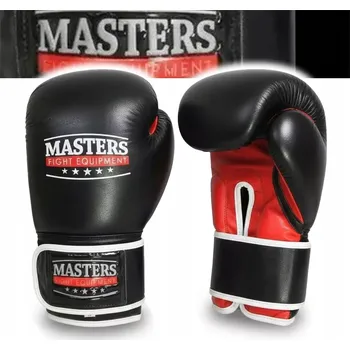 Boxerské rukavice Boxerské rukavice Masters RBT-301 černo-červené vel. 16 oz