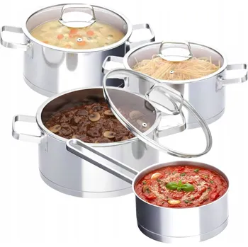 Hrnec Sada hrnců SSW Berlin SSW PIAZZA nerezová ocel 7 ks.