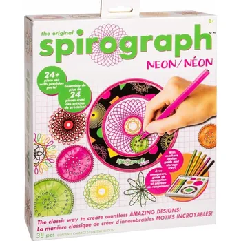 kreativní sada Hasbro - Spirograf - Sada na kreslení - Neon SP104