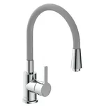 Dřezová baterie Camargue Flexo / nízkotlaková / keramická kartuše 35 mm / chrom/šedá