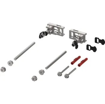 WC sada Tece profil příslušenství s nastavením hloubky a rychlým uzavíráním