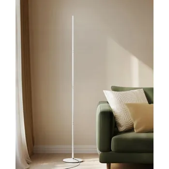 Stojací lampa EDISHINE rohová lampa s nožním spínačem