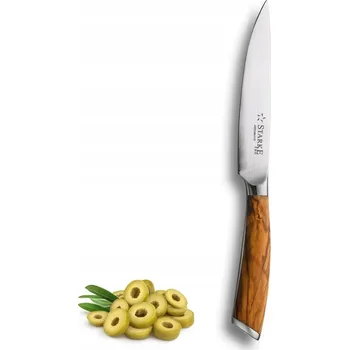 NŮŽ Univerzální TVRDÁ OCEL Kuchyňský OSTRÝ Starke Pro Keiko Yoko 12,5 cm