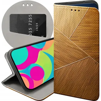 Pouzdro na mobilní telefon Flipové pouzdro Hello Case pro Apple iPhone 13 Pro hnědé