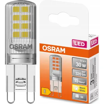 Žárovka LED žárovka G9 kapsle 2,6W = 30W 2700K OSRAM