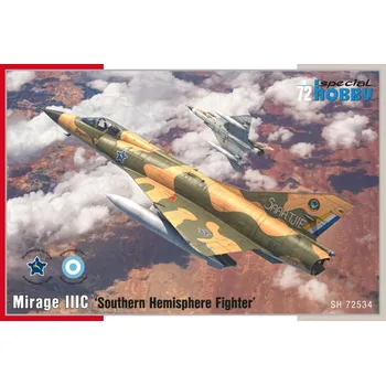 Plastikový model 1:72 Mirage IIIC „Southern Hemisphere Fighter“