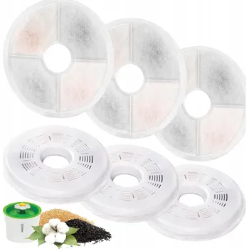 miska pro kočku 6 KS filtrů do fontány pro kočky, náhradní filtr