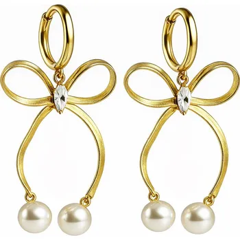 Náušnice Carla Dámské náušnice Hypers zlato-bílá Univerzální