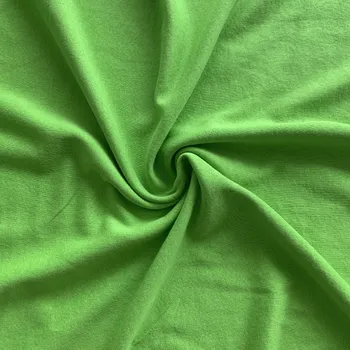 Výrazně brat zelený teplákový úplet bavlna