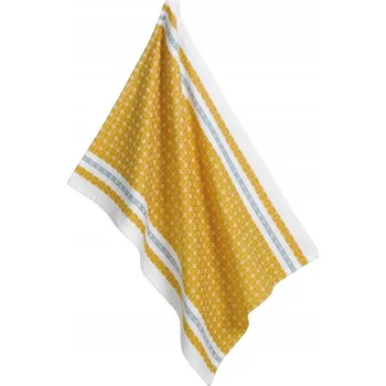 Utěrka Utěrka na nádobí Svea 70x50 cm kari žlutá/modrá