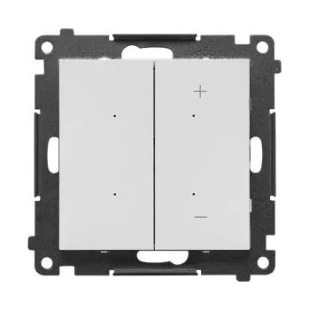 IP kamera S.55 Stmívač pro stmívatelné LED, klávesový, světle šedá matná TESL1W.01/114